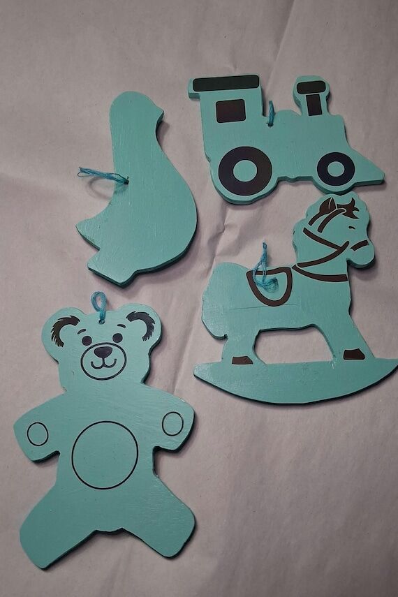 Wooden crafted Christmas Ornaments...