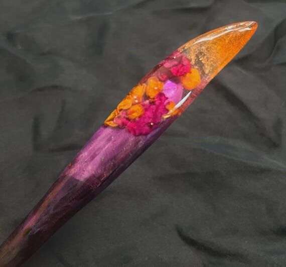 Hair Stick - Enchanted Garden - Highly Detail...