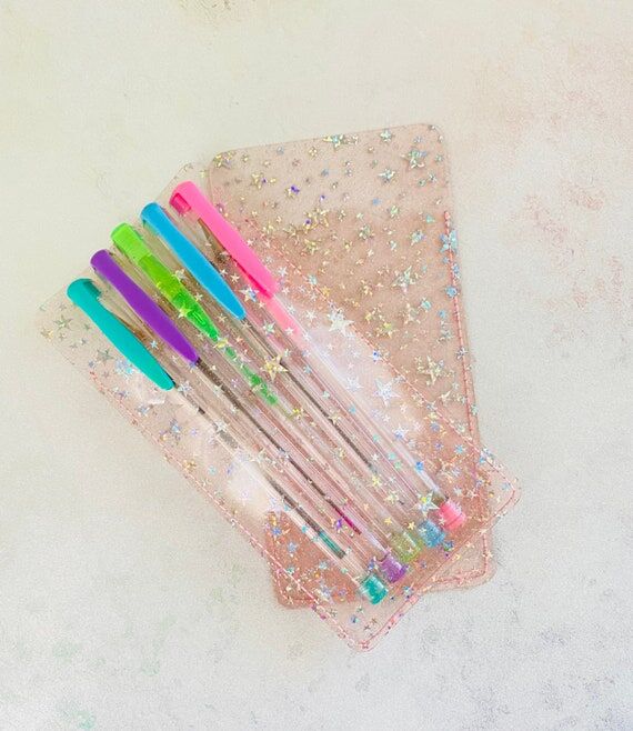 Handmade jelly pen pouch. Handmade jelly pen ...