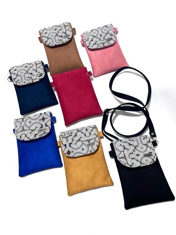 Peruvian Crossbody Bag: Handmade Ethnic Passp...