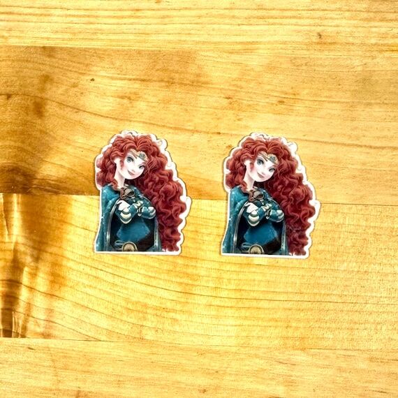 Princess Brave - Set of 2 - Planar Resin Flat...