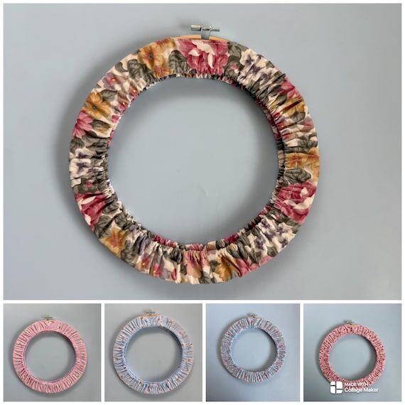 Handmade Embroidery Hoop Cover • Fits Nurge...