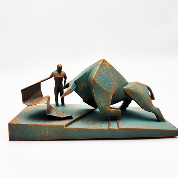Bull fighting Statue Matador from Dune - Inte...