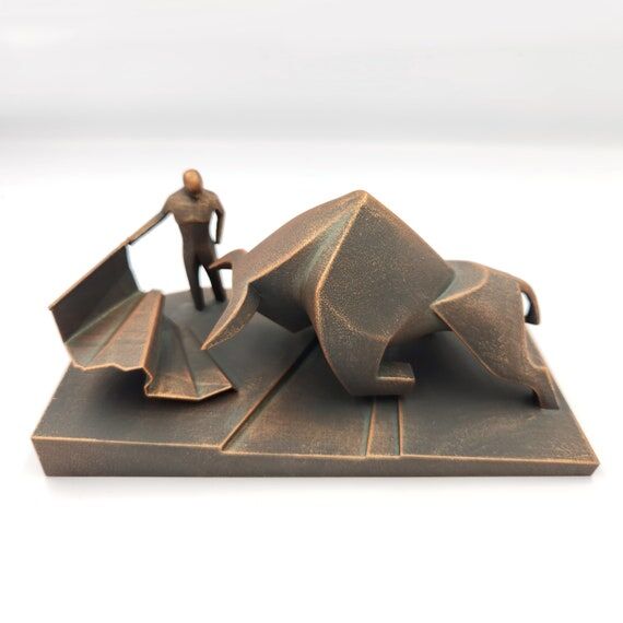 Bull fighting Statue Matador - Interior Decor...