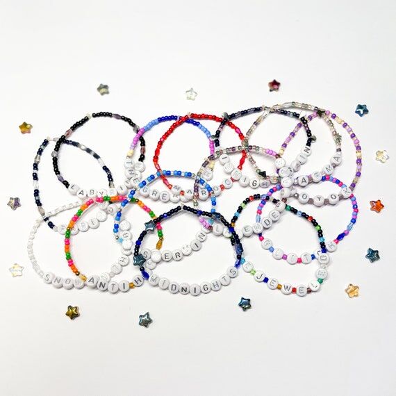 14 Midnights Album Tracklist-Inspired Bracele...