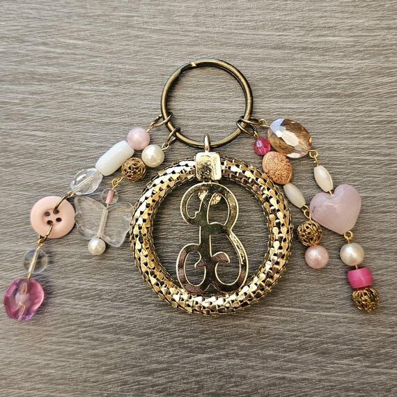 Upcycled Barbie Pink Keychain / Preppy Girls ...