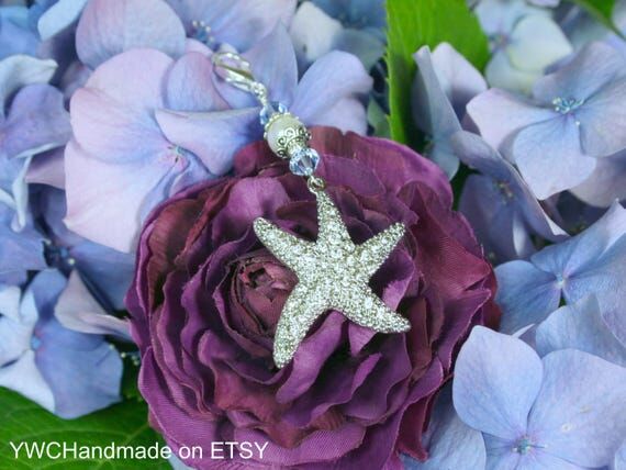 Something Blue Gift for the Bride, Starfish W...