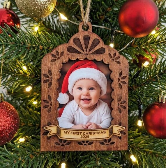 Personalized Christmas Ornament Photo Nicho F...