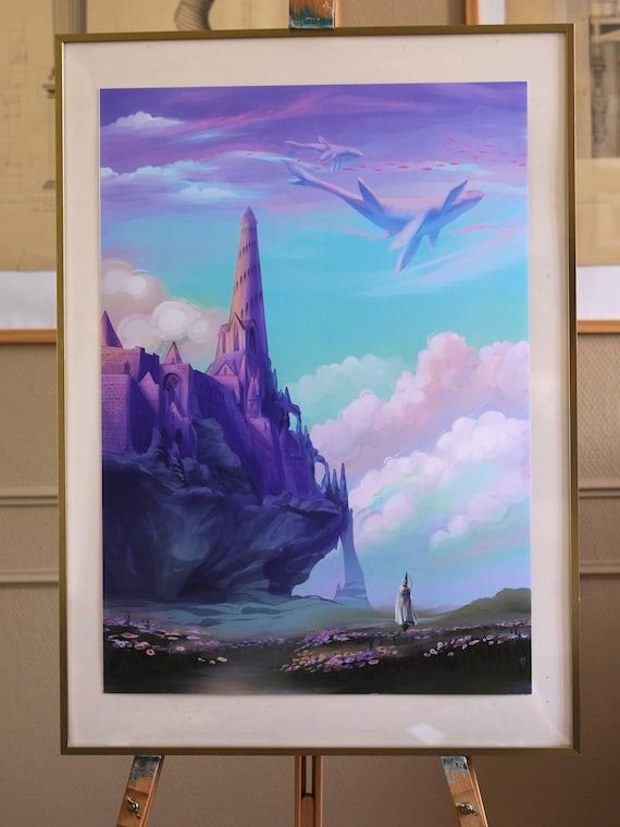 Quifrey And Great Hall - Art Poster...