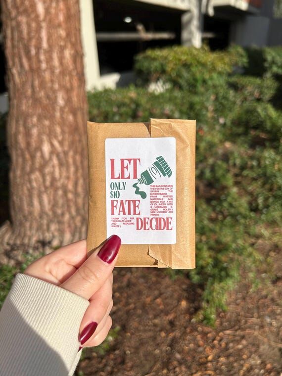Mystery B-Grade Christmas Mini Art Print Set ...