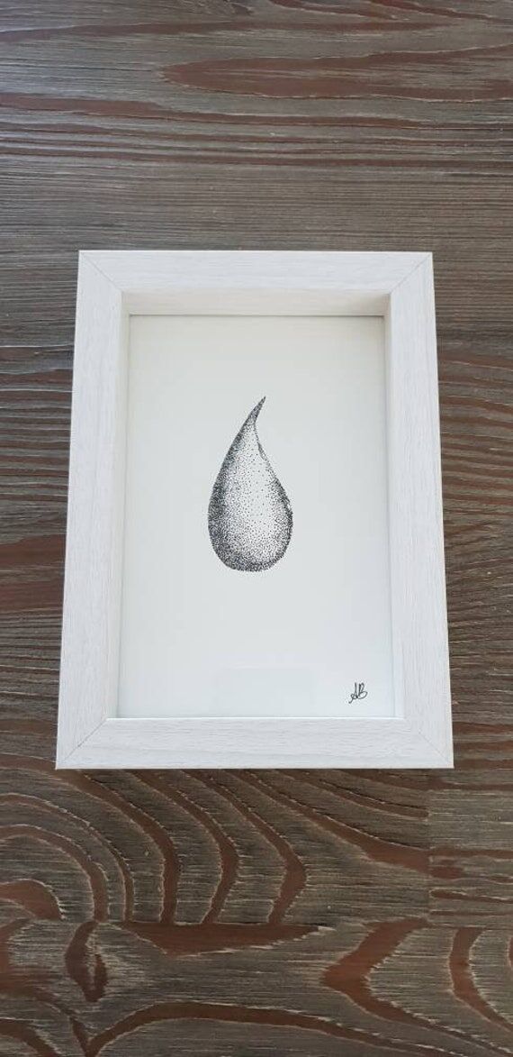 Tear drawing handmade art - abstract...