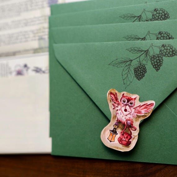 Herbology Art Snail Mail Club, Botanical Mini...