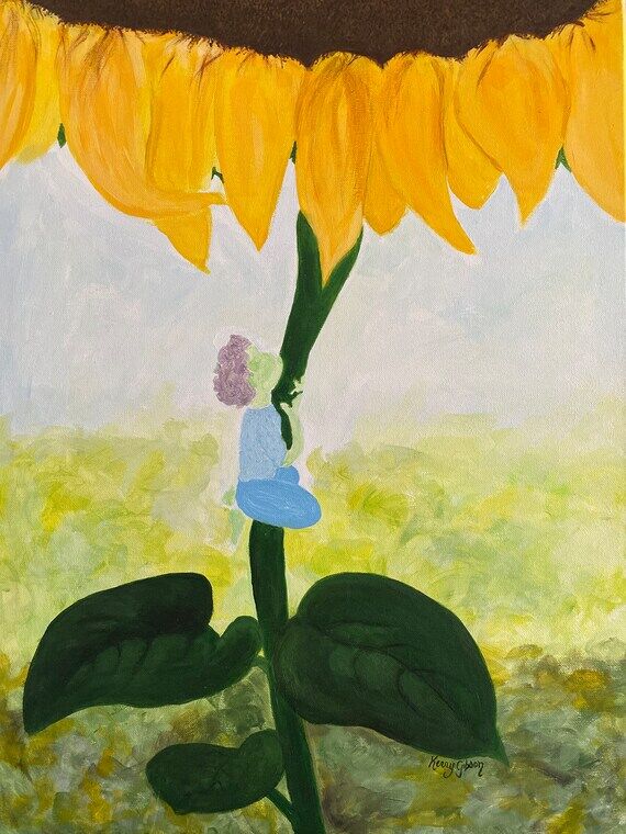 Sunflower Blessings Series_Adventure_Acrylic ...