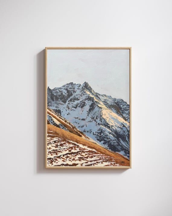 Palmrya Peak // Telluride Colorado Art Print ...