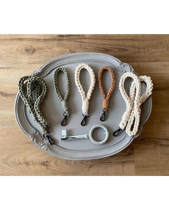 Lanyards | Keychains | Crochet | Chunky Yarn ...