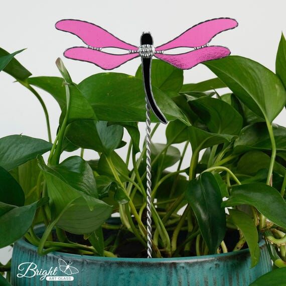 Stained Glass Suncatcher Garden Ornament Drag...