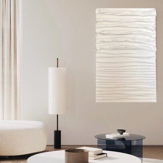 3D Textured Plaster Wall Art | Handmade Wall ...