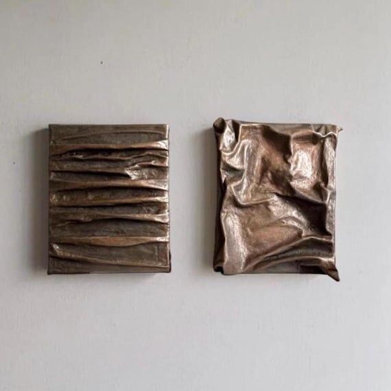 Textured Wall Art | Rustic Home Decor| Wall a...