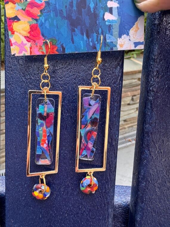 Earrings- Glamourous Dangle Earrings...
