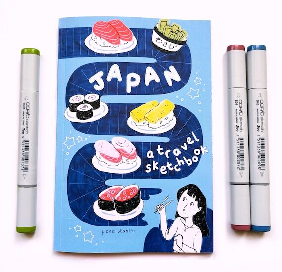 Japan Sketchbook - A Travel Zine...