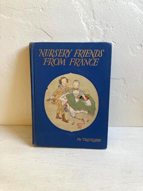 Vintage Children's Book "Nursery Friends...