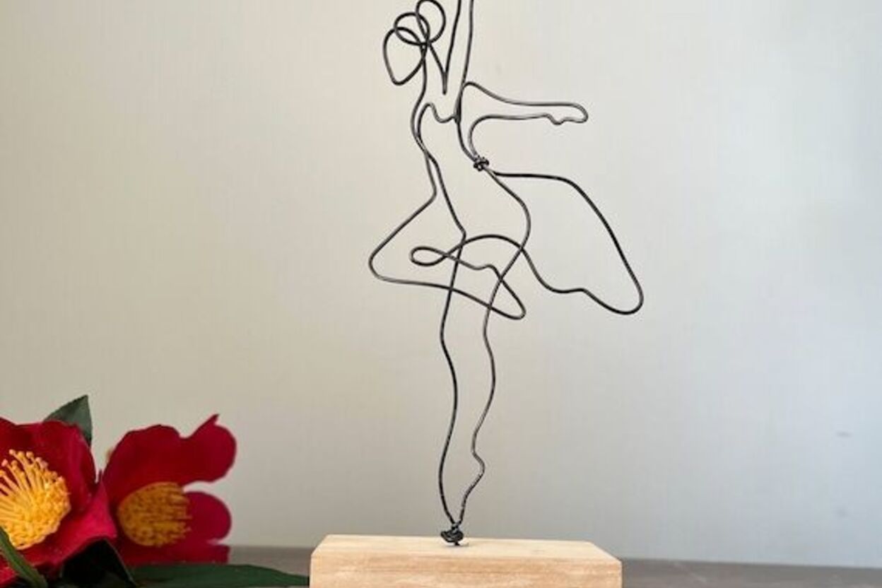 Fully Alive Wire Art