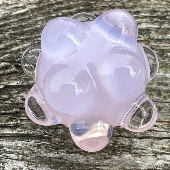 Contemporary Handmade Art Glass Marble 1.38&q...