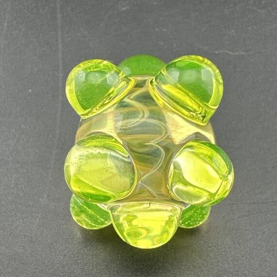 Contemporary Handmade Art Glass Marble 1.27&q...