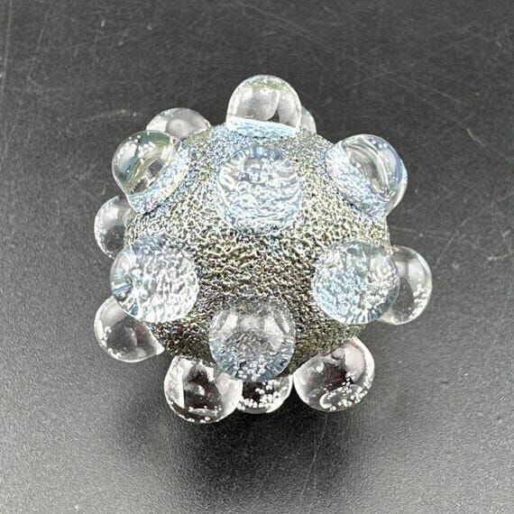 Contemporary Handmade Art Glass Marble 1.42&q...