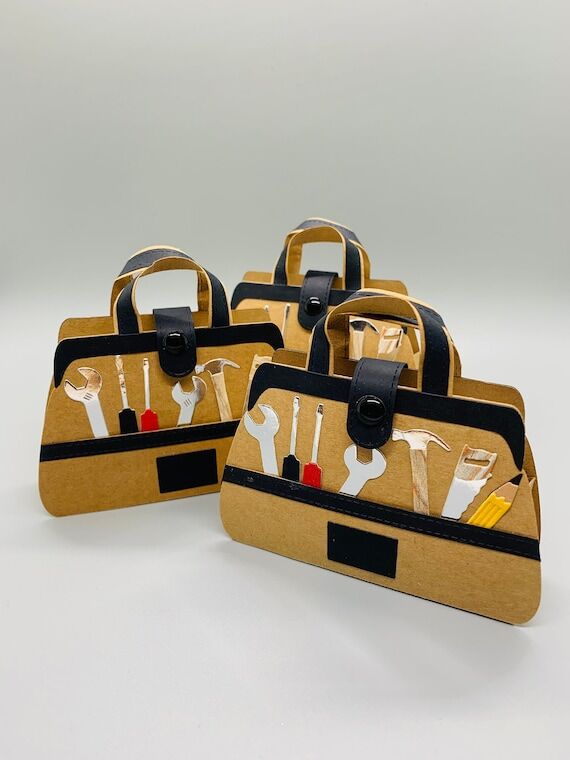 Handmade Tool Bag Gift Card Holder: Handyman ...