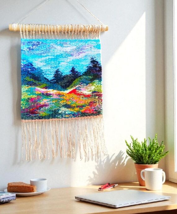 Woven wall hanging | Wall decor | Weaving | M...
