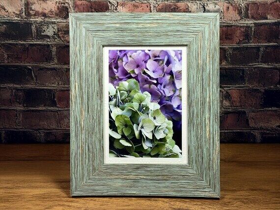 Hydrangeas Wall Art, Framed Botanical Photo P...