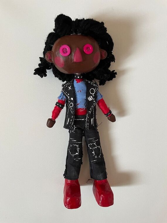 Spider-Man Spiderpunk Handmade Art Doll...