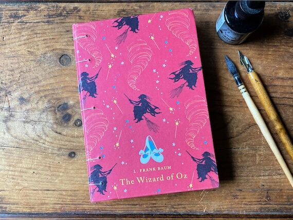 Upcycled Wizard of Oz Watercolor Sketchbook: ...