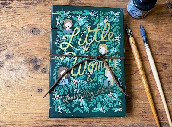 Upcycled Little Women Watercolor Sketchbook: ...