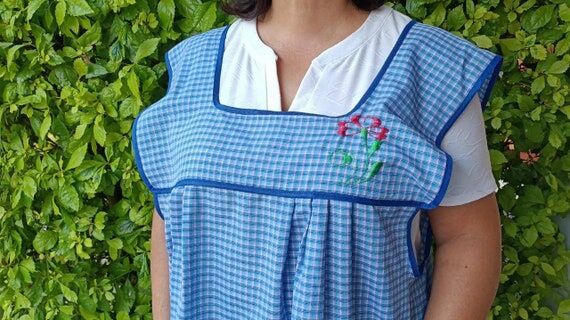 Mexican blue Kitchen Apron 3XL 54", Mexi...