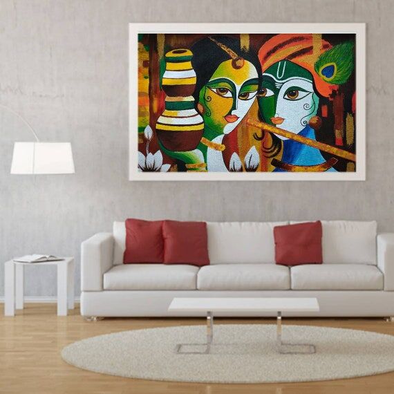 RadhaKrishna modern Contemporary Traditional ...