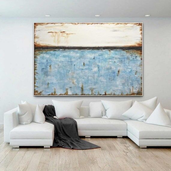 Original Extra Large Handmade Abstract Art Tu...