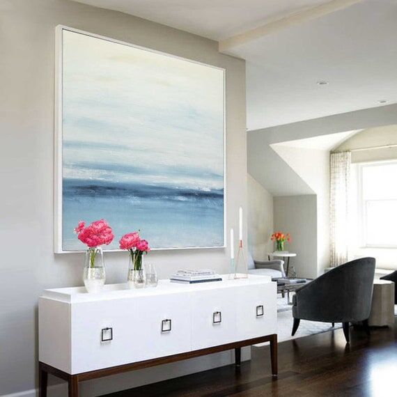 Large original painting contemporary abstract...