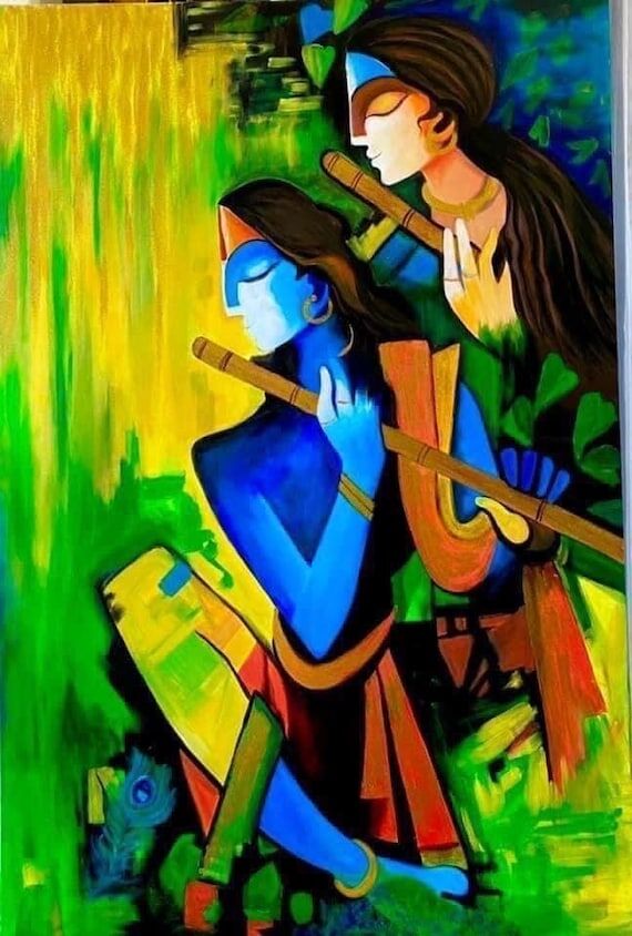 Musical souls “Radha Krishna modern contemp...