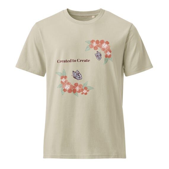 Hand Designed Organic Creator 2.0 Vintage T-S...