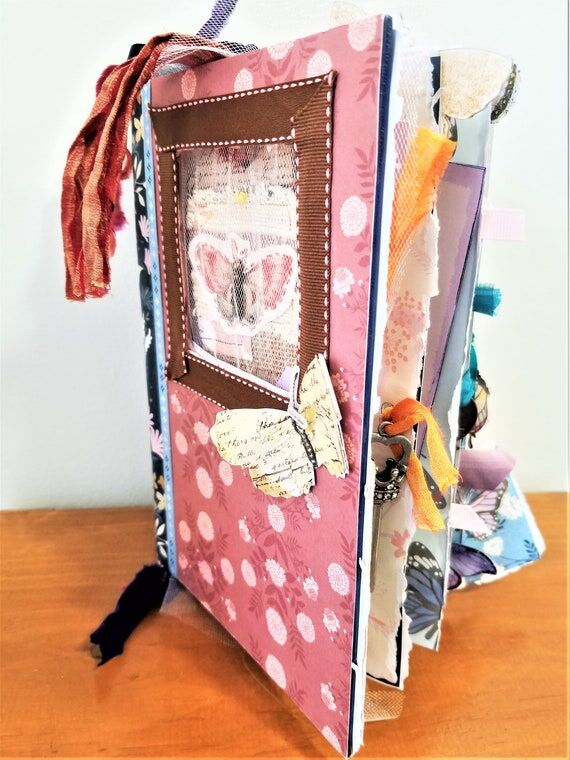 Art Journal Altered Book - Butterfly Theme...