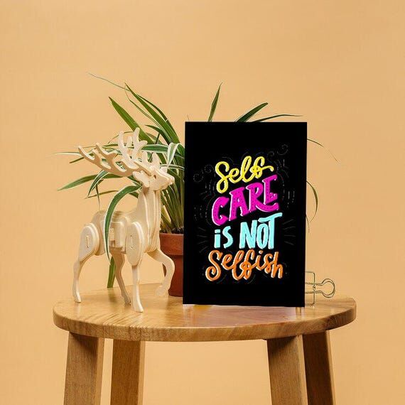 Self Care Prints, Mental Wellbeing Wall Art, ...