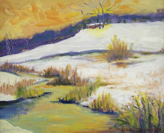 Winter Landscape Limited Edition Giclee Print...