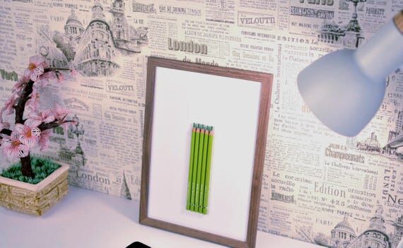 Dream Big – Hand Carved Pencil Sculpture, M...
