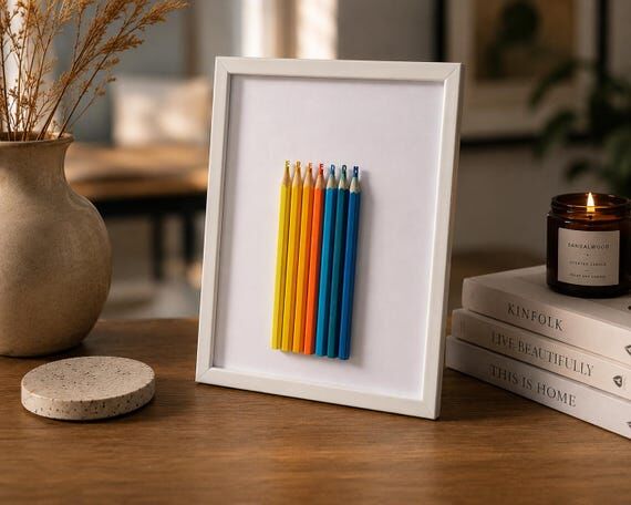 Hand Carved Pencil Art with Letters | Unique ...