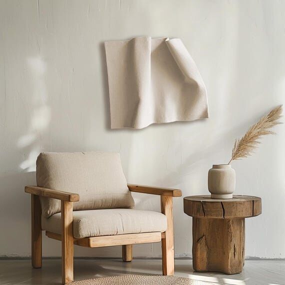 Minimalistic Style Wall Sculpture...