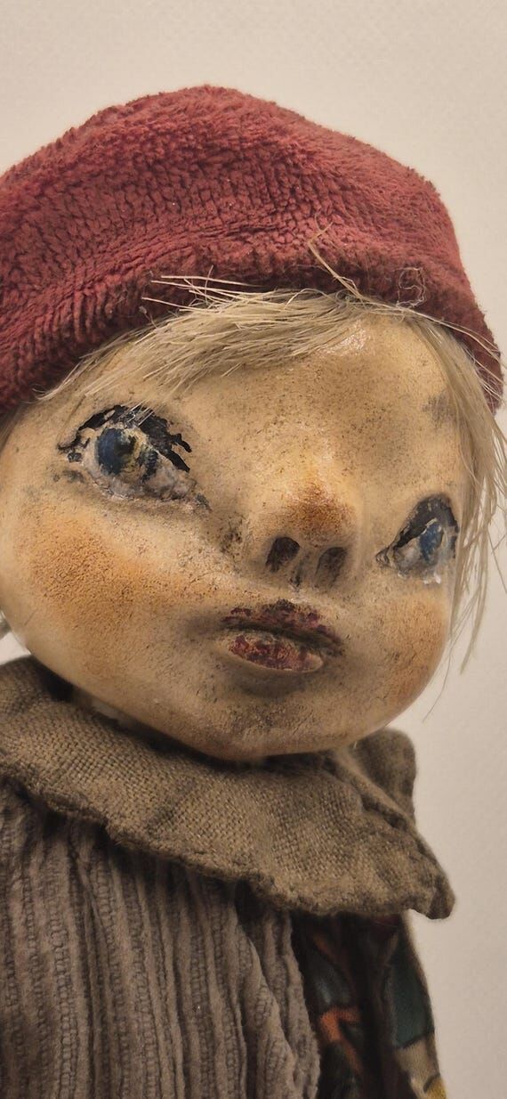 One-of-a-Kind Handmade Vintage Girl Doll – ...