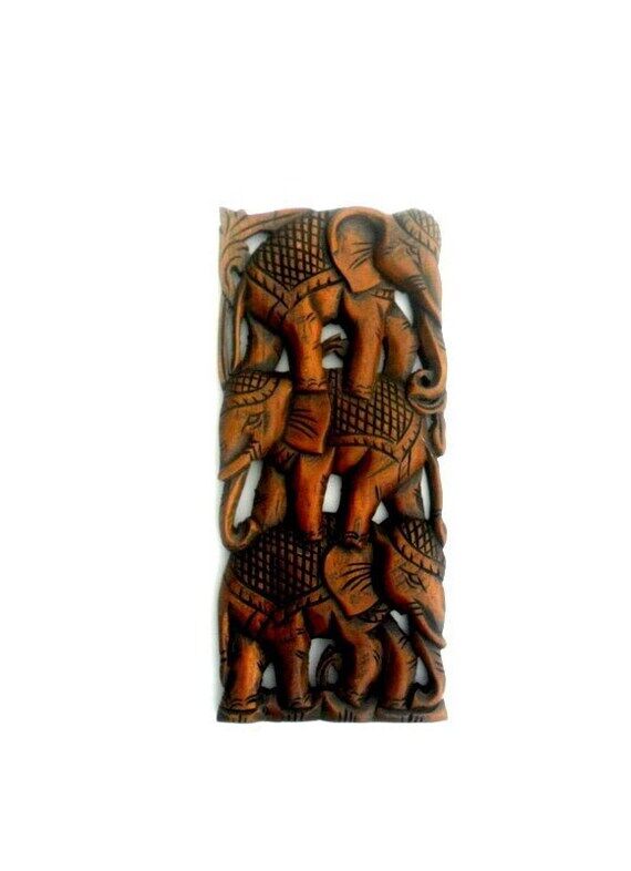 Wood Carving Elephant, Hand Carved Elephant, ...