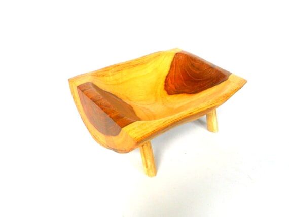 Wooden Soap Dish, Wooden Bowl, Driftwood Bowl...
